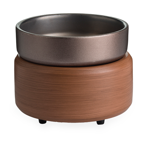 Pewter Walnut 2-in-1 Fragrance Warmer