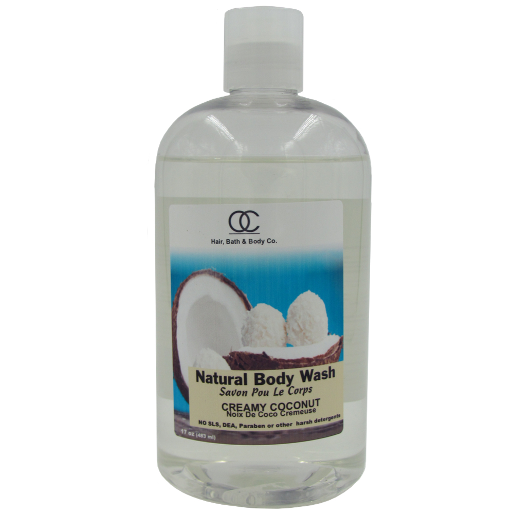 creamy coconut body wash