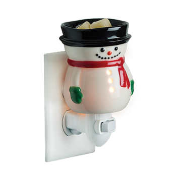 Glass Pluggable Frosty Fragrance Warmer