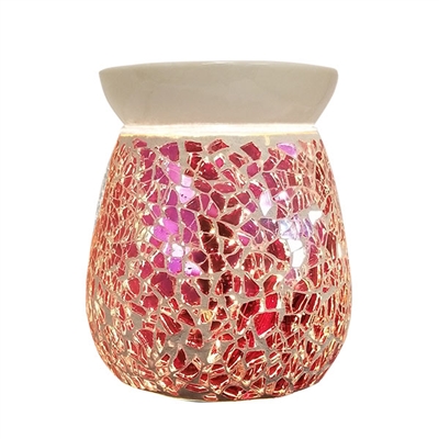 Aroma Glitter Electric Essential Oil Diffuser Red